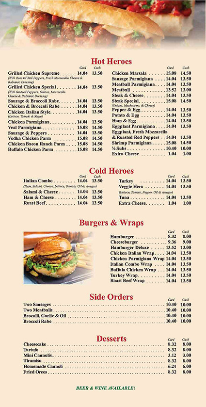 Heroes, Burgers & Wraps